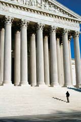 photo: Entering the Court House